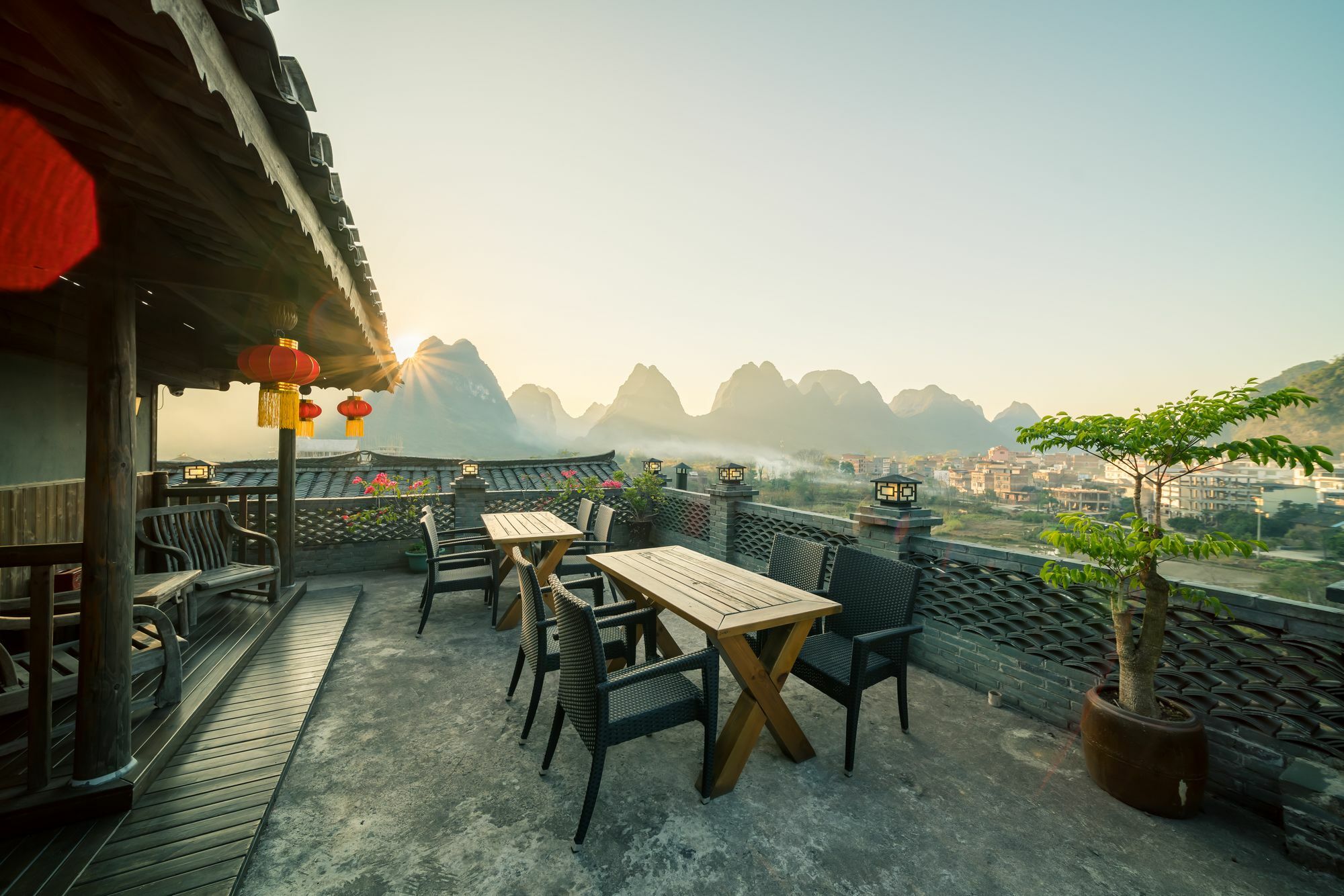 Yangshuo Mountain Nest Boutique Hotel Esterno foto