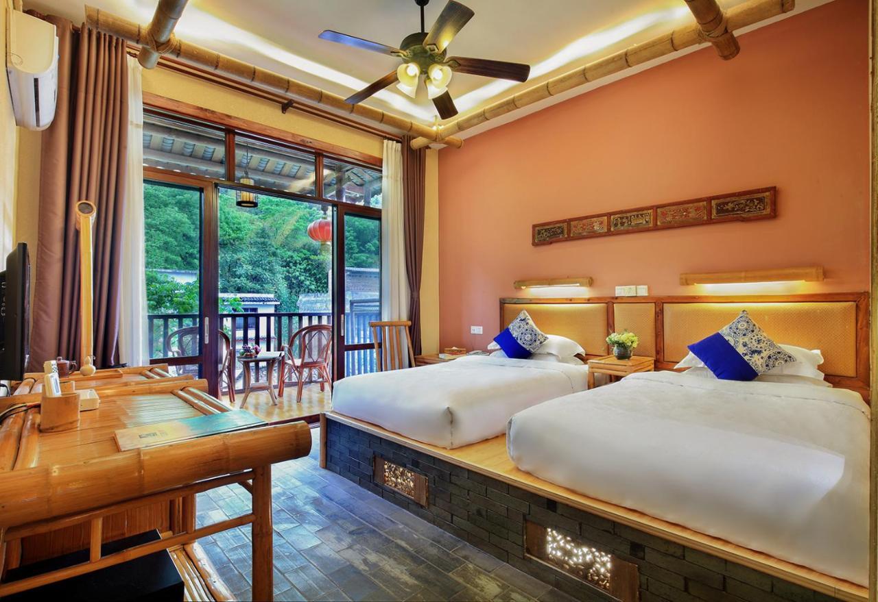 Yangshuo Mountain Nest Boutique Hotel Esterno foto