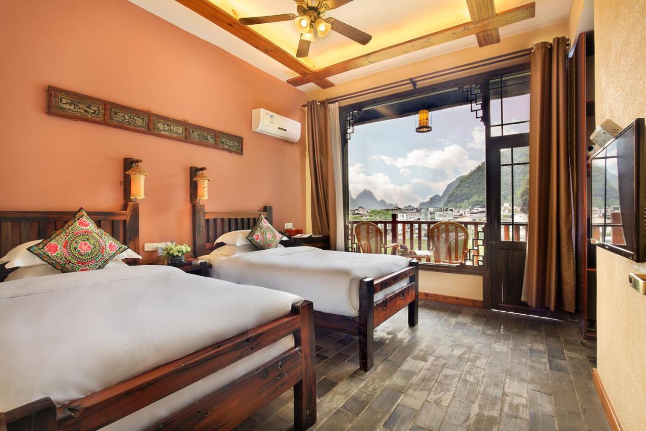 Yangshuo Mountain Nest Boutique Hotel Esterno foto